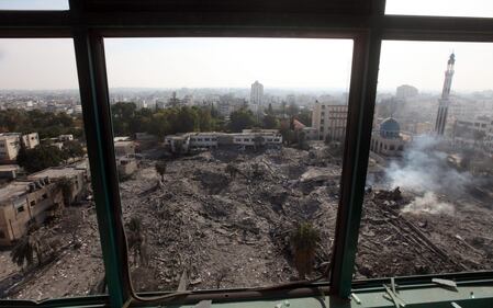 Attacco aereo israeliano su Gaza 8