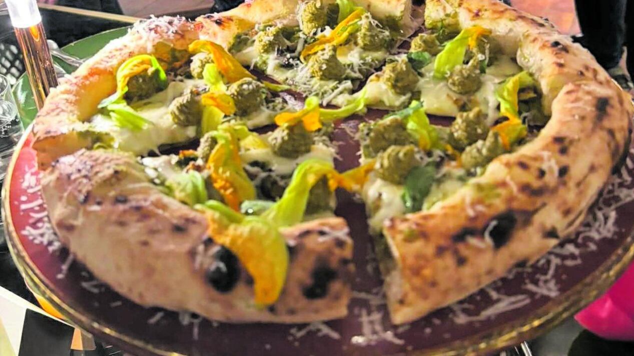 La pizza d'autore di Seu nel giardino delle meraviglie