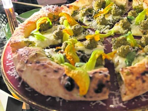 La pizza d'autore di Seu nel giardino delle meraviglie