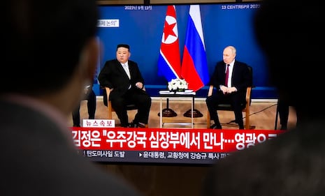 L'incontro tra Putin e Kim Jong Un al cosmodromo di Vostochny in Russia 5