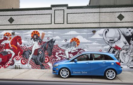 Mercedes B Electric Drive 9