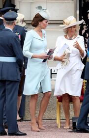 Meghan Markle e Kate Middleton al centenario del Raf 7