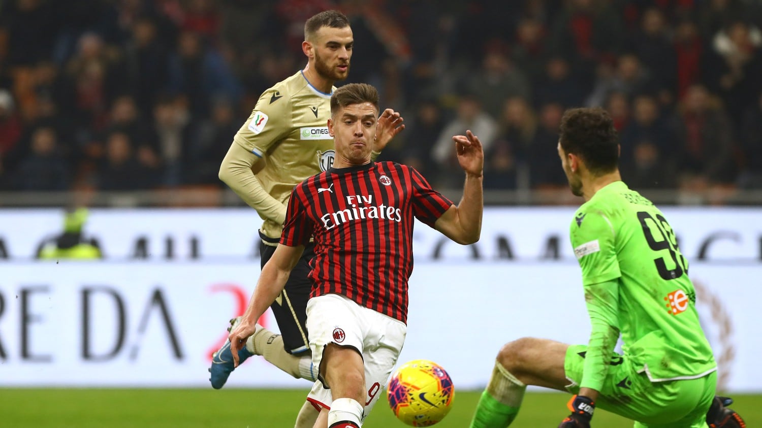 Piatek (Hertha) e Suso ai saluti Mertens strizza l'occhio all'Inter