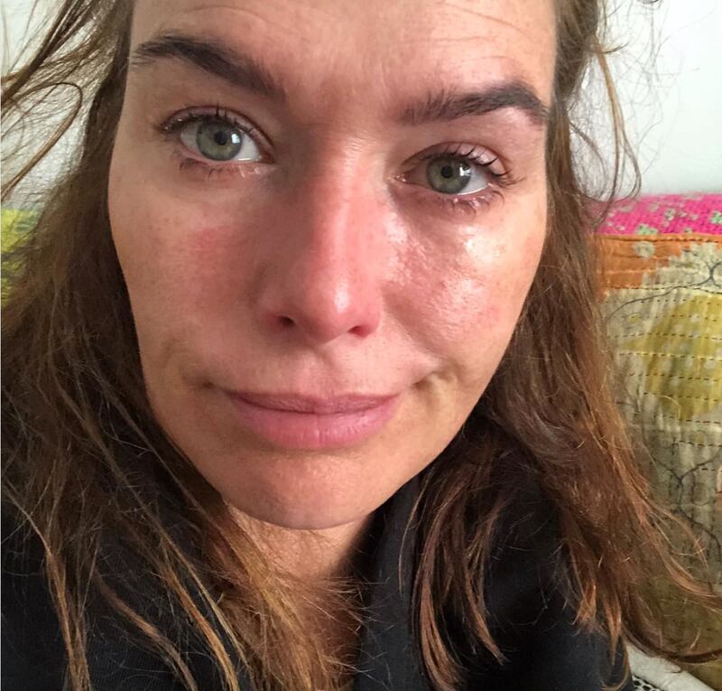 Lena Headey senza trucco su Instagram 4