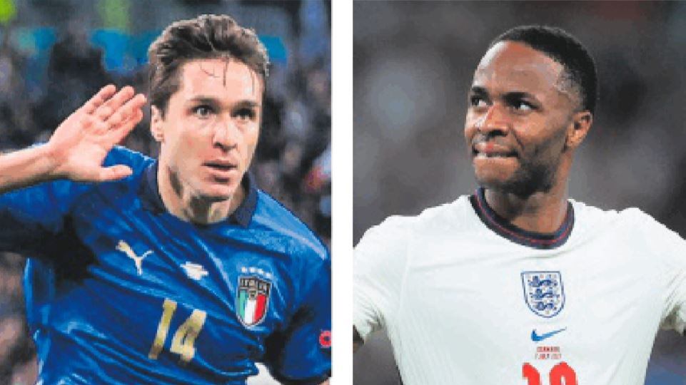 Italia-Inghilterra in blues. Così giovani, così uguali con le frecce d'Europa