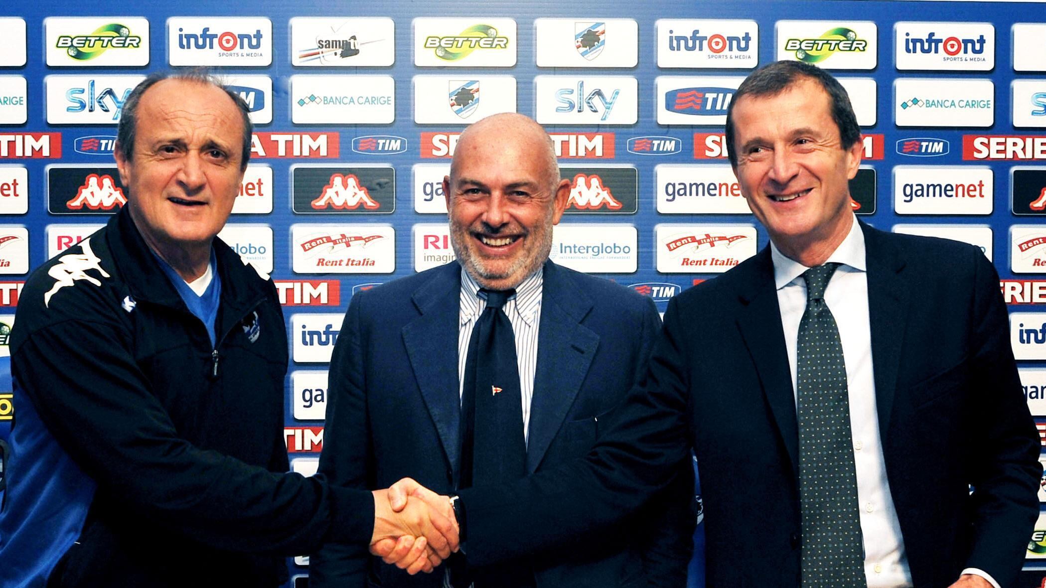 La firma di Rossi lancia il nuovo «piano Sampdoria»Intesa biennale, resta anche Osti
