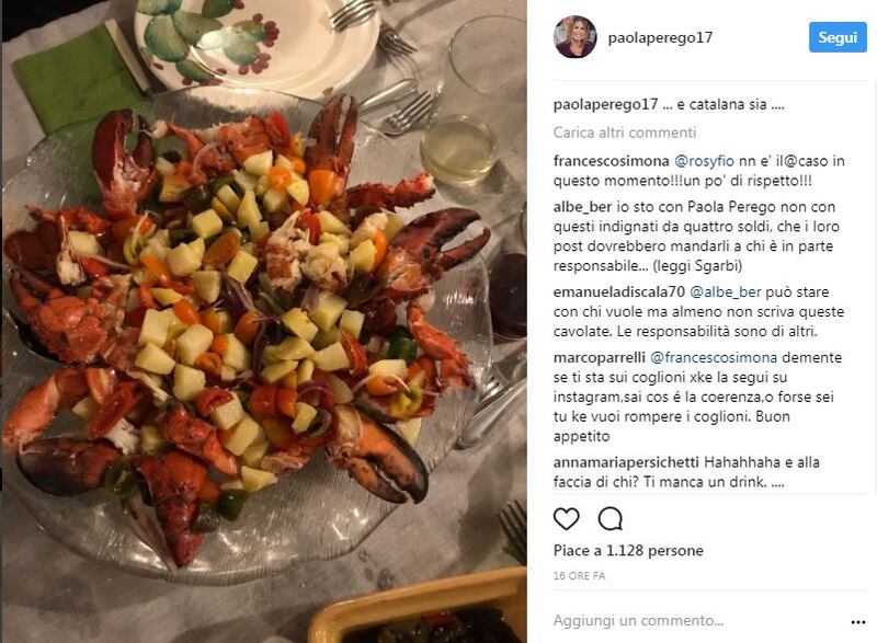 I post della Perego su Instagram scatenano gli "haters" 1