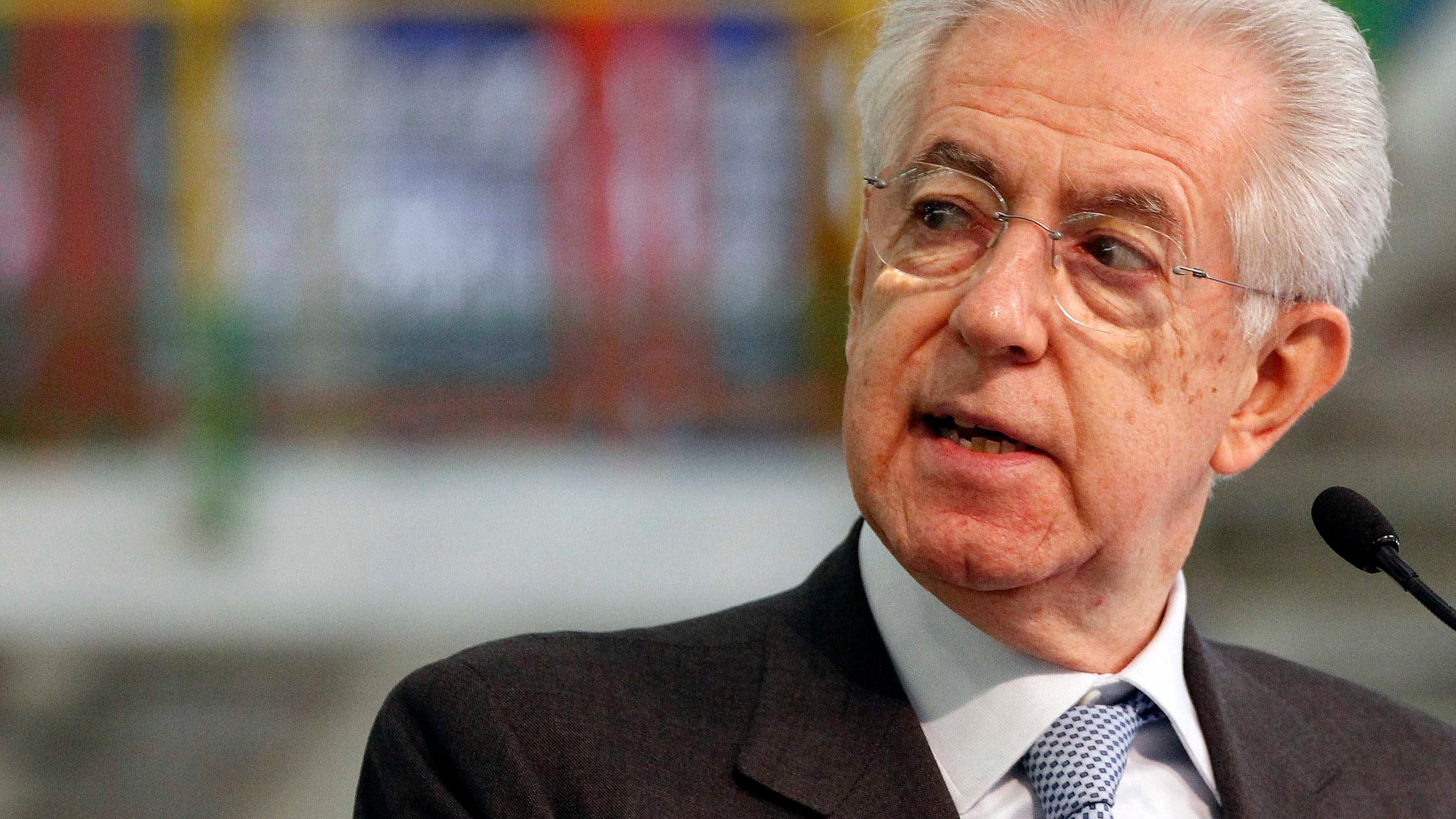 Tasse troppo alte? Monti se ne lava le mani: "Le ho alzate per colpa degli irresponsabili"