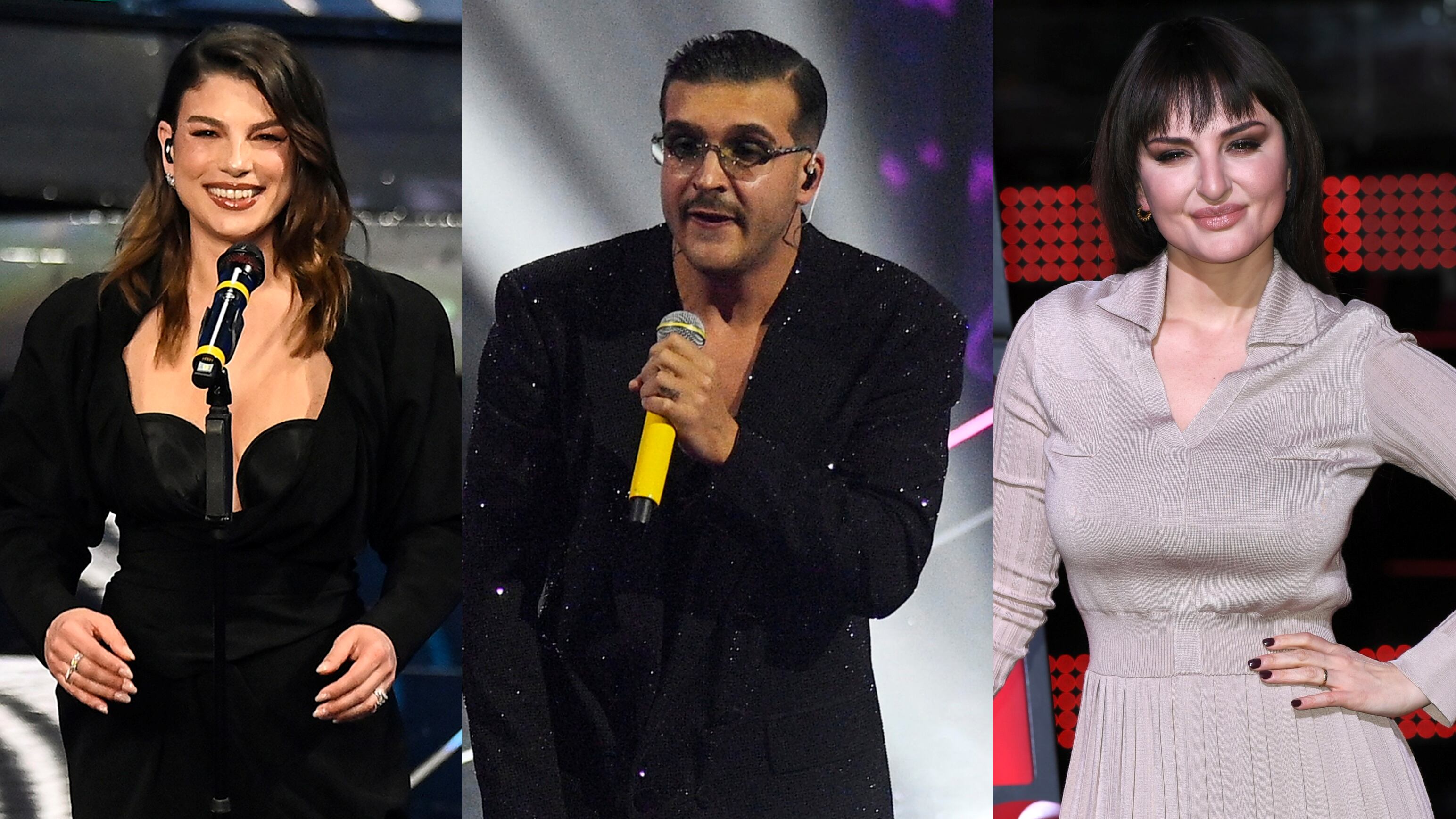 Geolier e la fidanzata i "Ferragnez di Napoli", Emma pazza di Tedua, Arisa lontana da Paola e Chiara