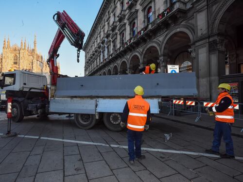 A Milano arrivano le barriere anti-tir