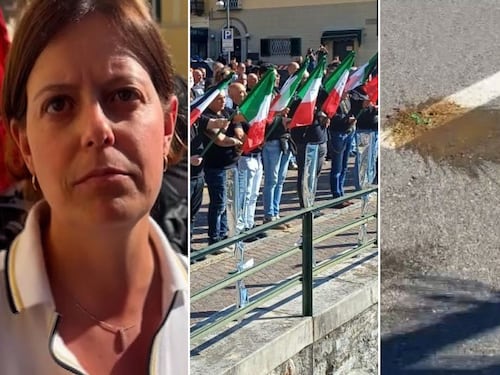 "Bella Ciao", escrementi e cori: l'assalto degli antifascisti ai nostalgici a Dongo. In piazza anche Ilaria Salis