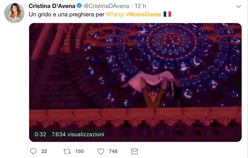 Notre Dame brucia, le reazioni vip: foto 6