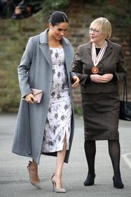 Meghan Markle visita gli ex attori: foto 1
