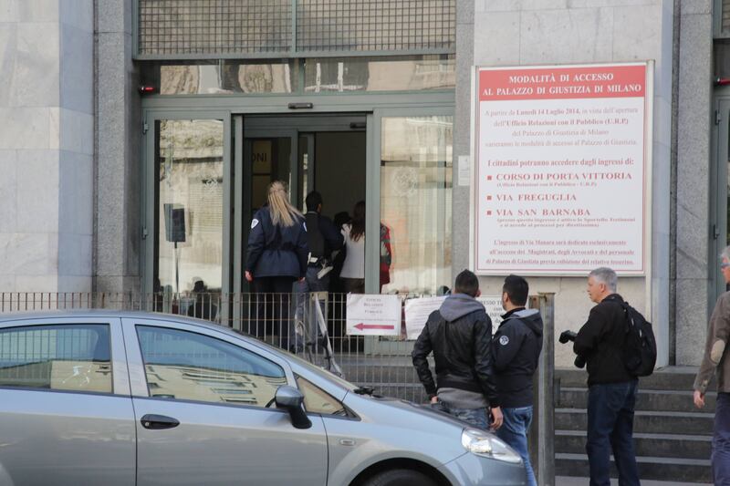 Milano, sparatoria al tribunale 9