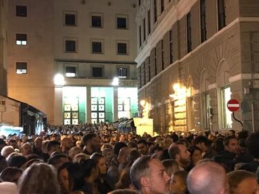 Folla a Trieste per la messa in suffragio ai due poliziotti uccisi 1