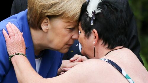 La Merkel (e un kiwi) in Nuova Zelanda 2
