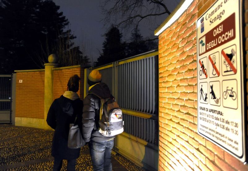 Trovato un cadavere nel muro di Villa degli Occhi 6