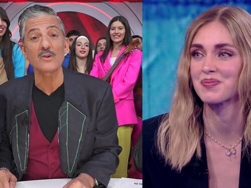 Fiorello stronca la Ferragni da Fazio. E su Fedez...