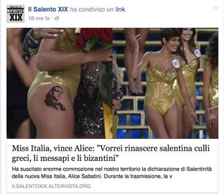 Miss Italia e la II Guerra Mondiale, l'ironia su social network 14