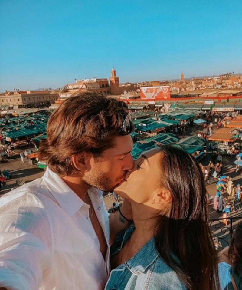 Anniversario a Marrakech per Cecilia Rodriguez e Ignazio Moser 1