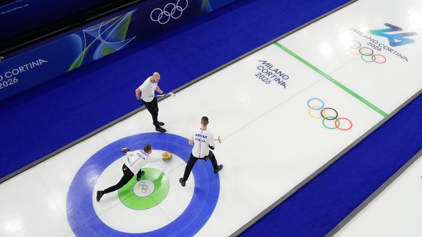 Prima sconfitta per l’Italia del curling: gli Azzurri cedono di un soffio alla Germania