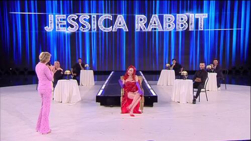 Virginia Raffaele è Jessica Rabbit 5