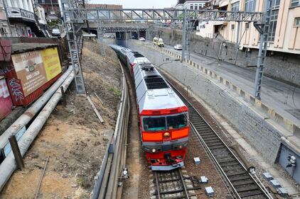 Russia, Kim Jong Un arriva in stazione a Vladivostok 8