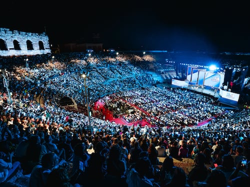 Dal Volo a Giorgia e Lauro, grande festa all’arena di Verona per i Music Awards
