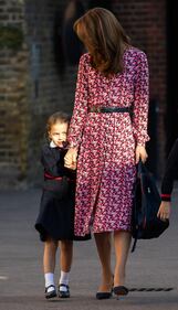 Il primo giorno di scuola della Principessa Charlotte: foto 7