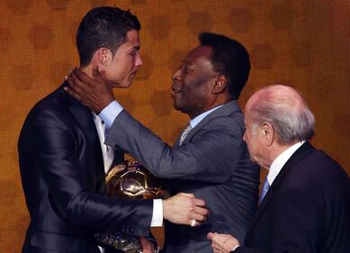 Calciatori e vip alla cerimonia del Pallone d'Oro 2013 3