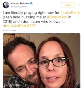 Luke Perry, il sostegno social dei vip: foto 5