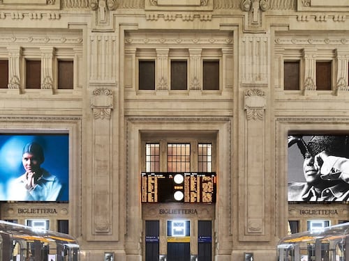 Dalla Stazione parte "l'invito al sogno" di Moncler