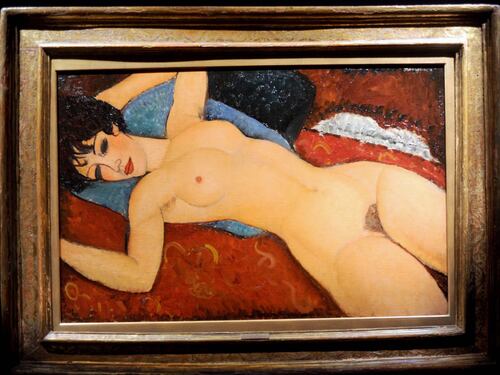 Asta record per un quadro di Modigliani. "Nu Couché" venduto per 158 milioni