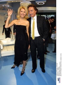 Maria Teresa Ruta e Amedeo Goria ospiti di "Porta a Porta" (2002)