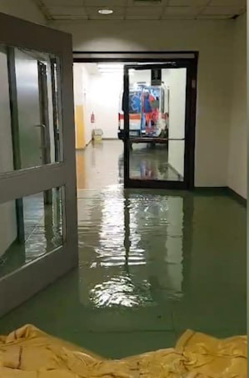 allagamento ospedale Prato