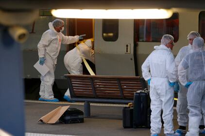 Attacco al treno in Francia: l'arresto del terrorista 1