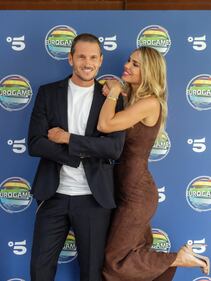 Ilary Blasi e Alvin per la presentazione di "Eurogames" 9