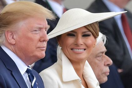 Donald Trump per il 75 esimo anniversario dello sbarco in Normandia a Portsmouth 6