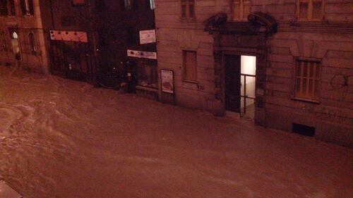 Alluvione a Genova: allagamenti, blackout, scuole chiuse 14