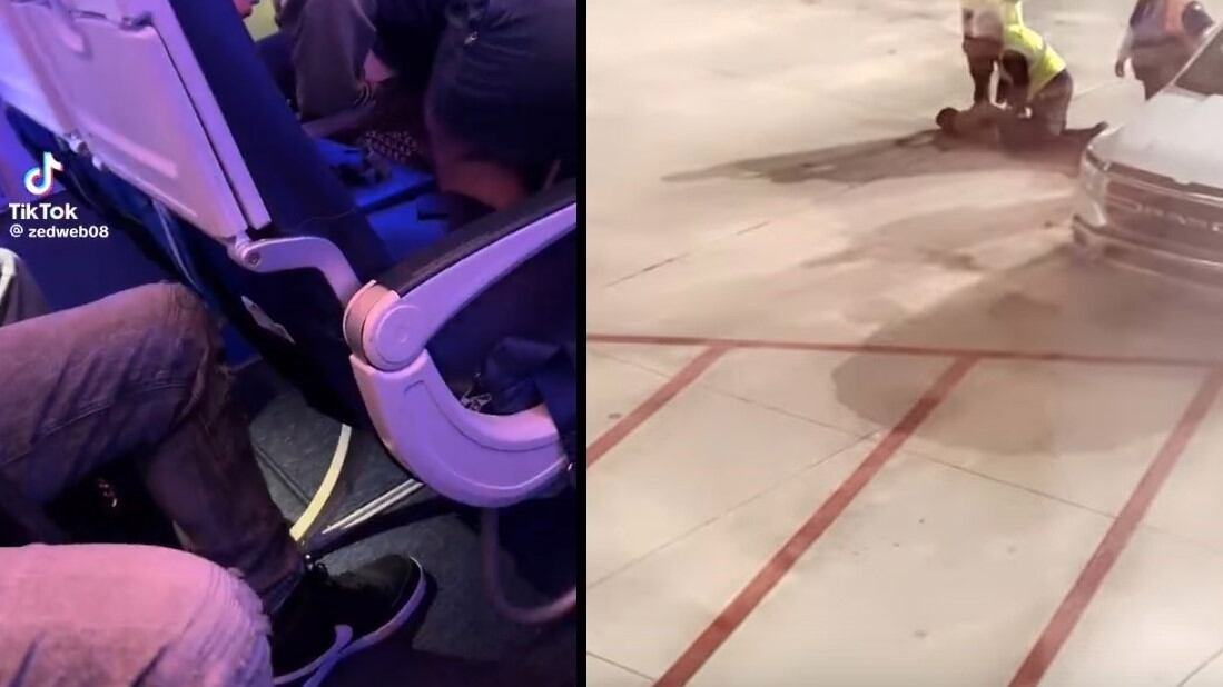 Apre il portellone dell'aereo e salta giù: panico tra i passeggeri sul volo Southwest