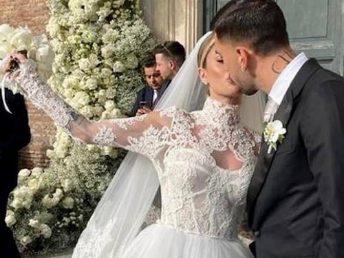 Mattia Zaccagni e Chiara Nasti si sono sposati: tutto sulle nozze romane