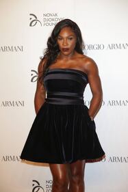 Serena Williams, seno in mostra alla Milano Fashion Week 26