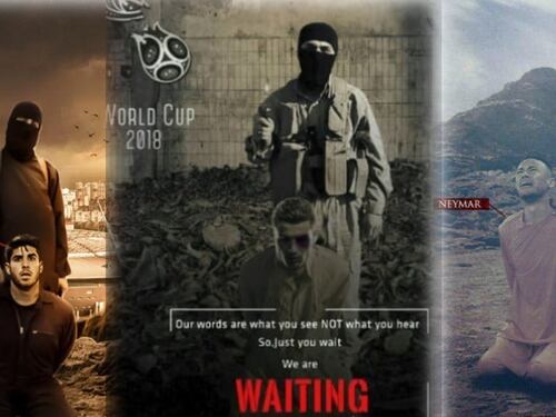 Minacce dell'Isis ai Mondiali di calcio
