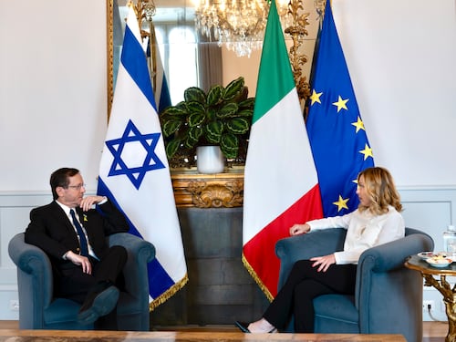 Vertice Meloni-Herzog: "Sì ai due stati, sosteniamo mediazione Usa"