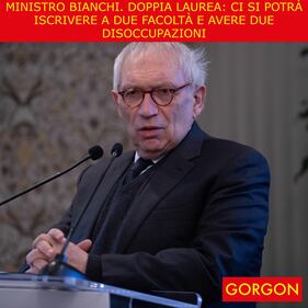 Ecco la satira del giorno. Doppia laurea 1