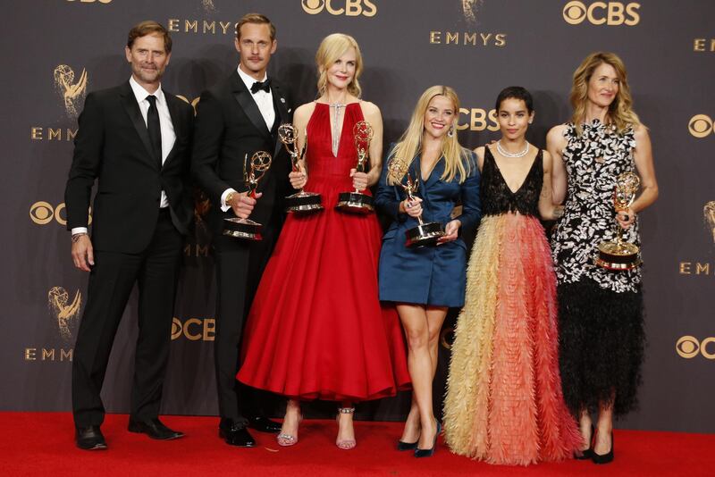 Nicole Kidman sexy in rosso agli Emmy Awards 2017 2