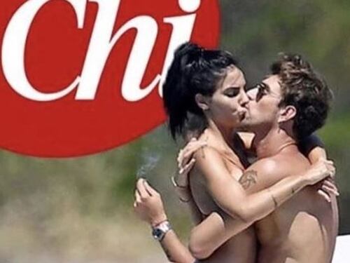 Giulia De Lellis in topless sulla barca con Andrea Damante