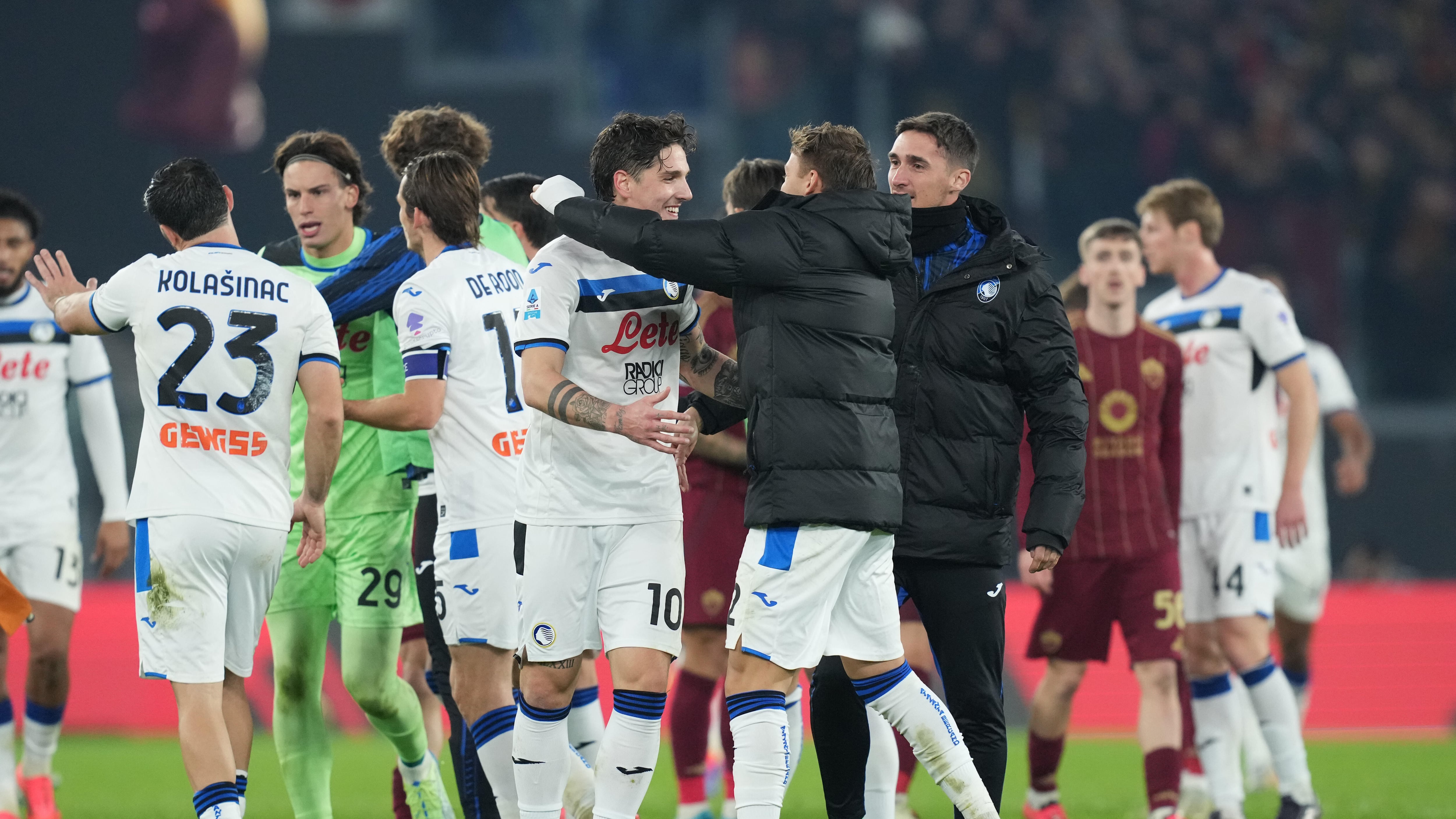L'Atalanta vince in casa della Roma: prova di maturità da scudetto