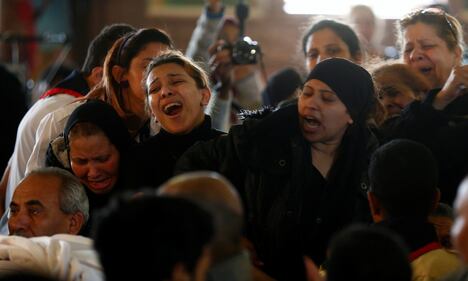 I funerali dei cristiani uccisi ad Alessandria 5