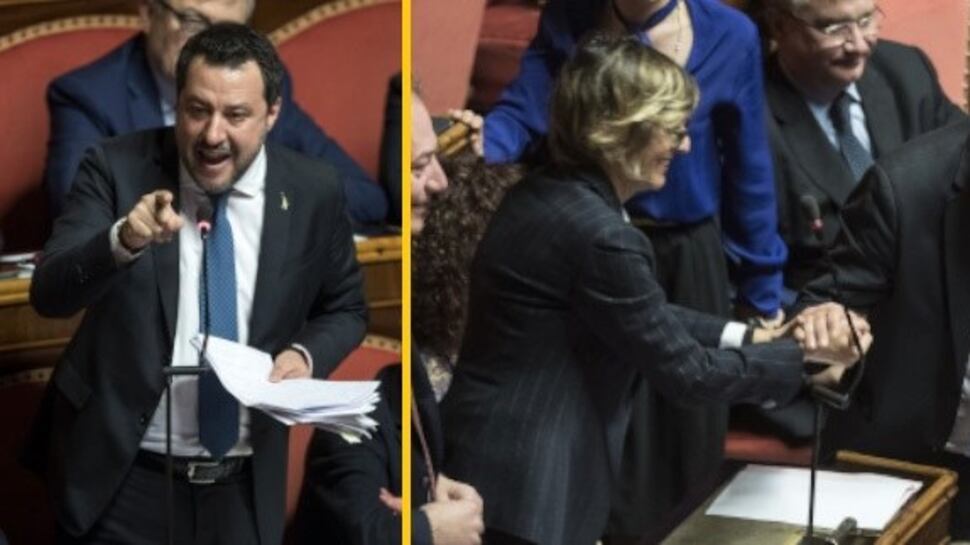 Il Senato manda a processo Matteo Salvini